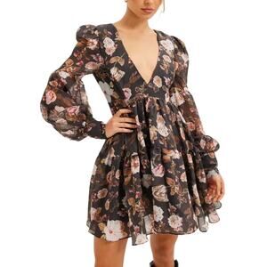 BARDOT NWT XL (Size 10) Reign Mini Floral Dress